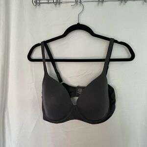 Soma Dark Gray Structured Bra with Molded Cups​​